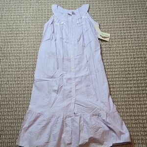 Intimate Moods Vintage Medium Purple Nightgown Night Gown Sleep Shirt Top PJs